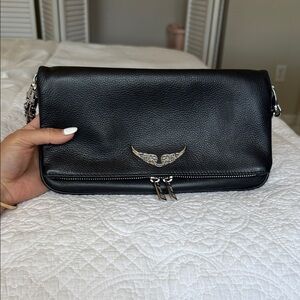 Zadig & Voltaire - Rock Clutch Crossbody Bag (Black)